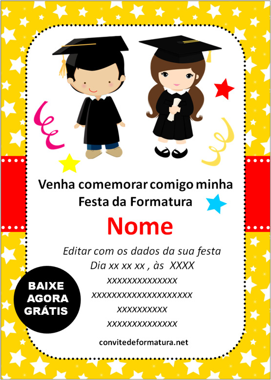 ▷ Convite de Aniversário Infantil Menino personalizado grátis